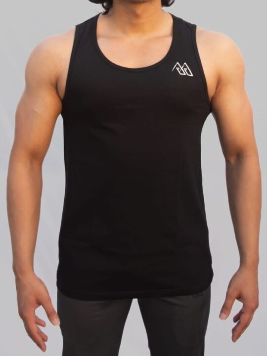 Standard Sports Tank Top- Black