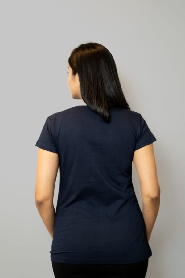 Standard Sports Women T-shirt- Navy Blue