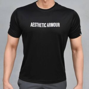 Core T-Shirt - Black Rainbow