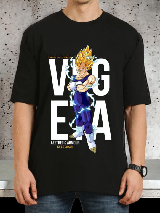 Standard Sports Oversized Vegeta T-shirt