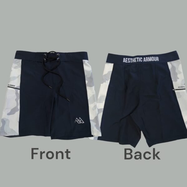 Men's Physique Shorts - Surfing Shorts Navy Blue