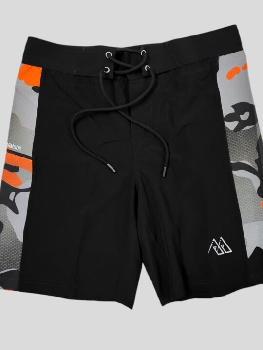 Men's Physique Shorts - Surfing Shorts Black