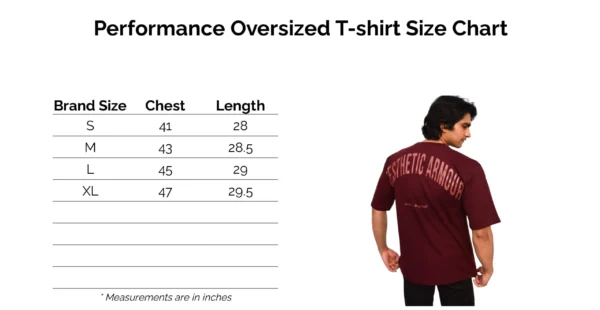 Performance Oversized T-shirts PACK OF 3 COMBO