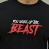 BEAST- Standard Sports Oversized Tshirt Black