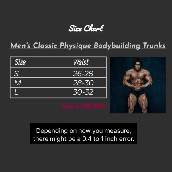 Aesthetic Armour Classic Bodybuilding Trunks