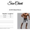 Aesthetic Armour Men's Physique ONYX Board Shorts