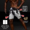 Aesthetic Armour Men's Physique ONYX Board Shorts