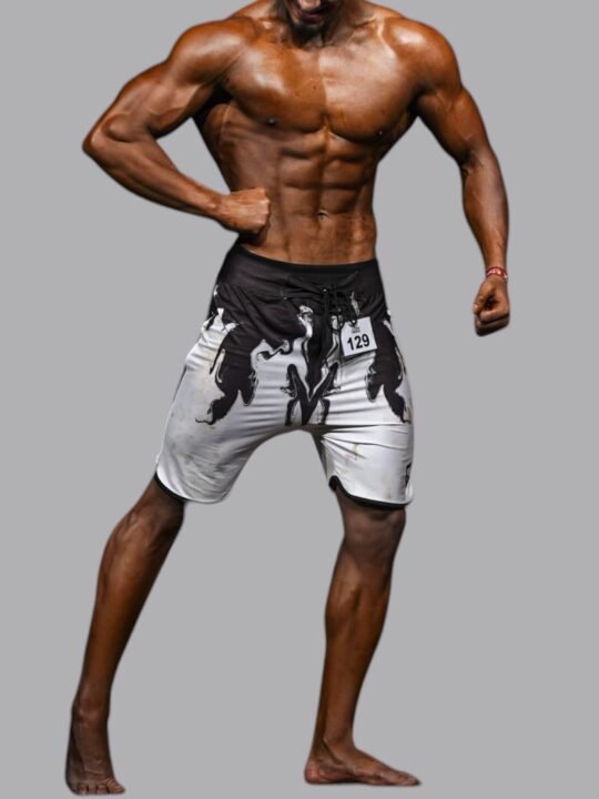 Aesthetic Armour Men's Physique ONYX Board Shorts