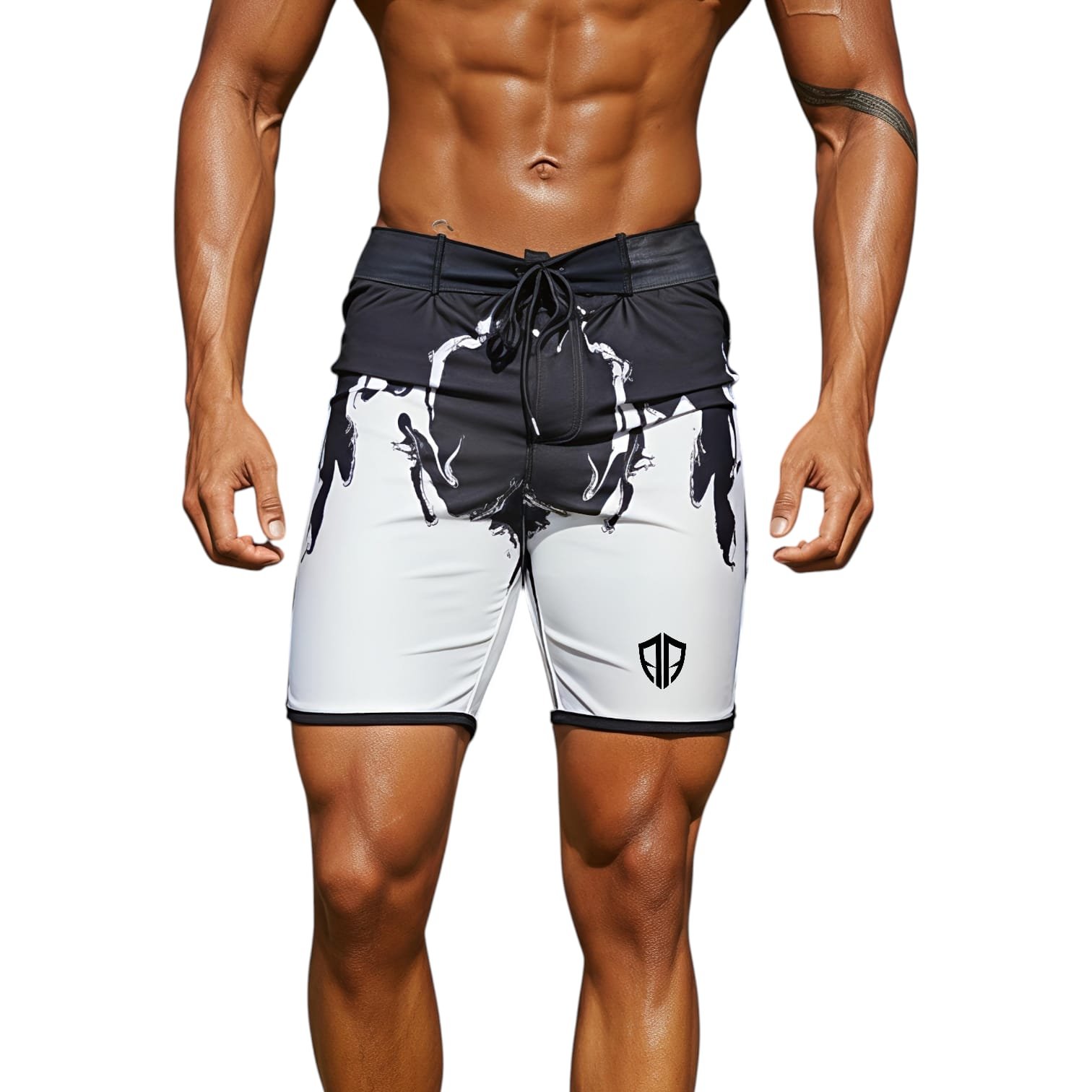 WhatsApp Image 2026-02-23 at 1.36.08 AM Aesthetic Armour Men's Physique ONYX Board Shorts