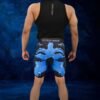 Aesthetic Armour Men's Physique ONYX AZURE Board Shorts