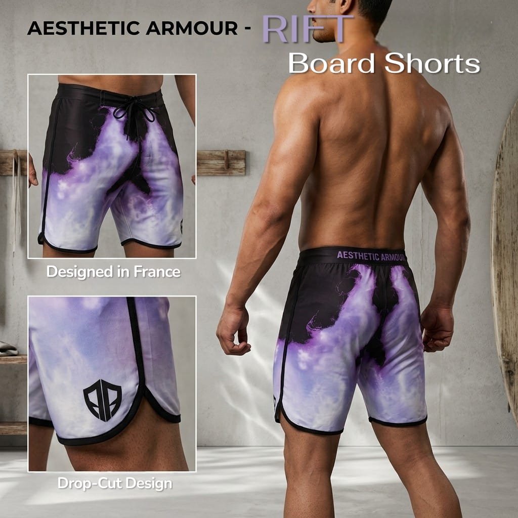 Aesthetic Armour Men's Physique Board Shorts