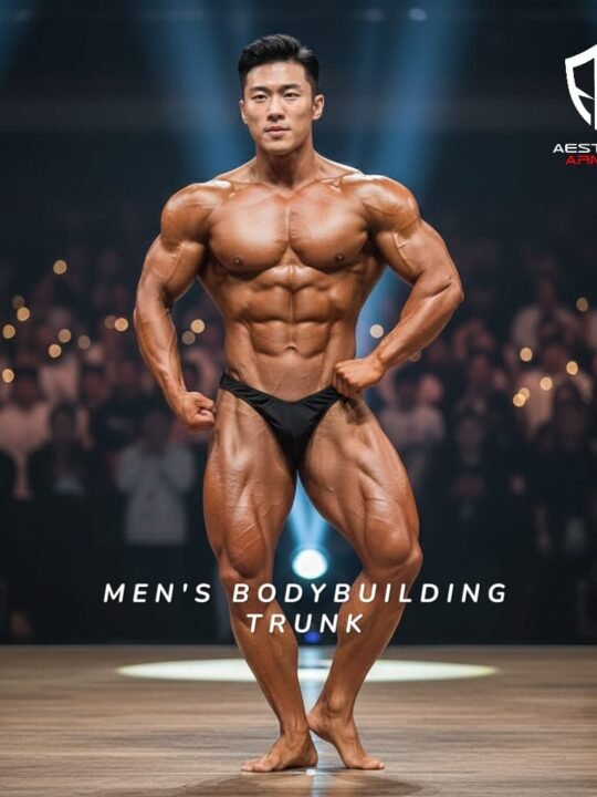 Men's Pro Bodybuilding Trunk - Black