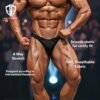 Men's Pro Bodybuilding Trunk - Black