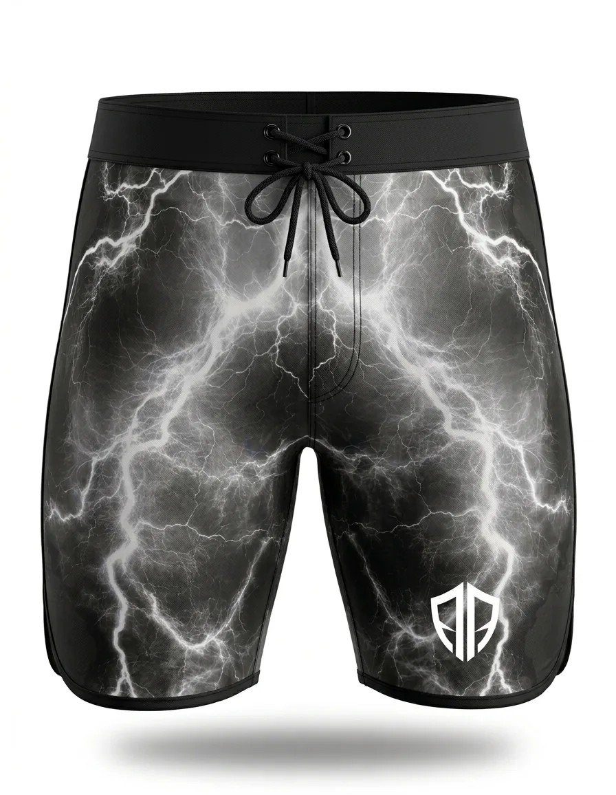 1777046522442 (1) Aesthetic Armour Men's Physique Board Shorts