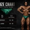 Men's Elite Bodybuilding Trunk - Fallout Green