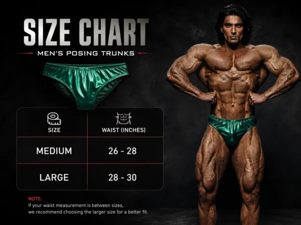 Men's Elite Bodybuilding Trunk - Fallout Green
