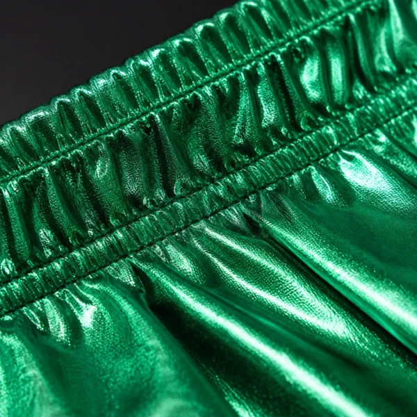 Men's Elite Bodybuilding Trunk - Fallout Green