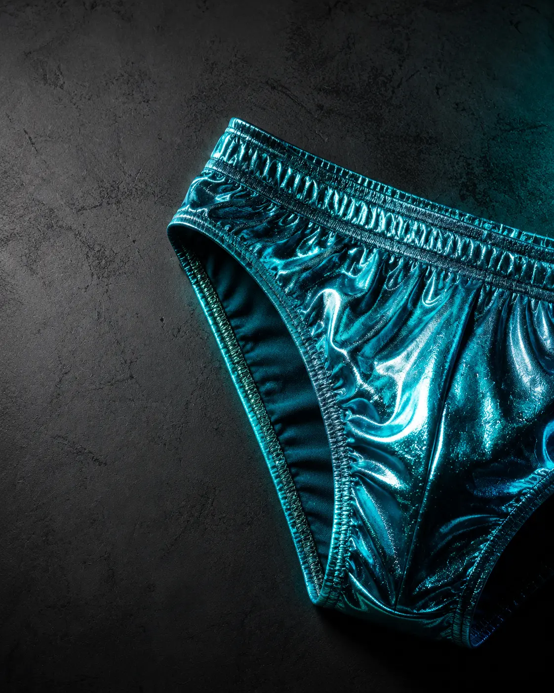 Men's Elite Bodybuilding Trunk - Toxic Teal